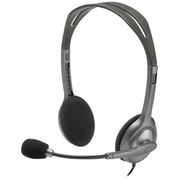 Buy logitech H111 981 000588 Wired Headphone with Mic On Ear